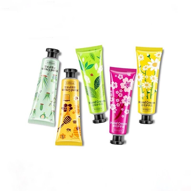 Images Hand Cream Isi 5 PCS / Lotion Krim Tangan Menghaluskan Kulit Tangan Kering