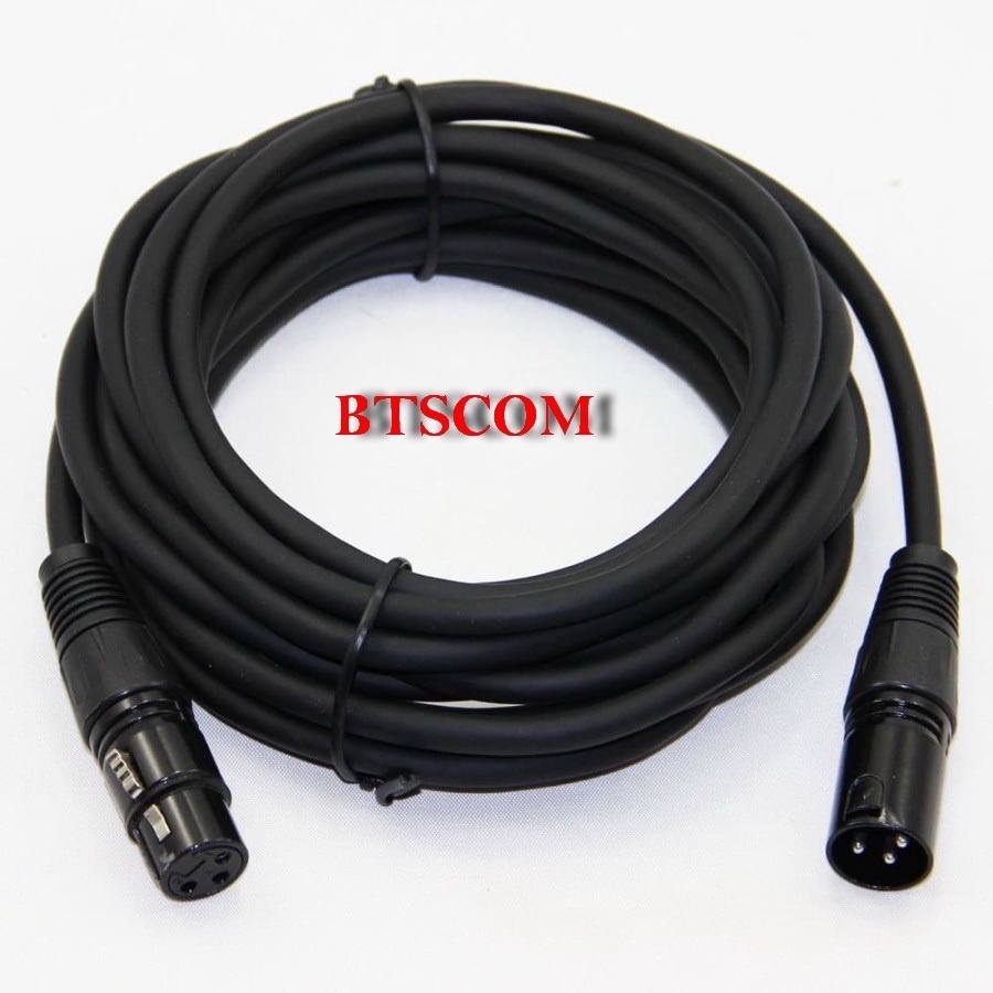 KABEL XLR MALE TO XLR FAMALE / KABEL XLR FAMALE TO XLR MALE 1 meter