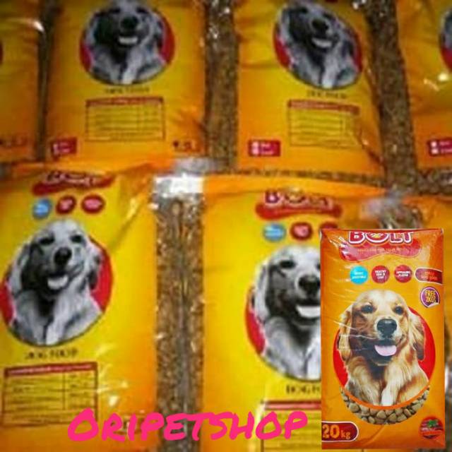 BOLT Dog  Repack 1KG Makanan Anjing 1kg TERMURAH