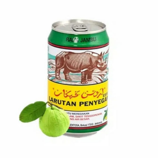 Larutan cap badak kaleng - larutan penyegar rasa buah buahan - 1pcs