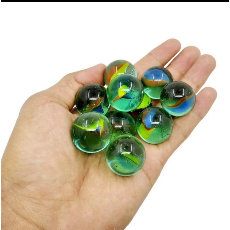 kelereng besar ukuran jumbo 10 buah