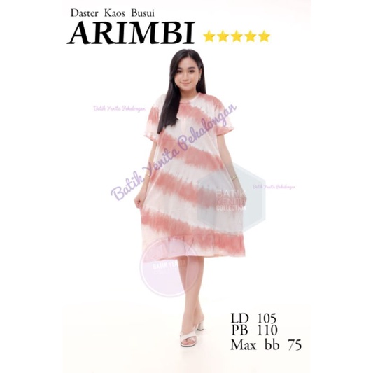 Daster Rempel Arimbi/Daster Rempel/Daster Kaos/Daster/Daster Busui Jumbo