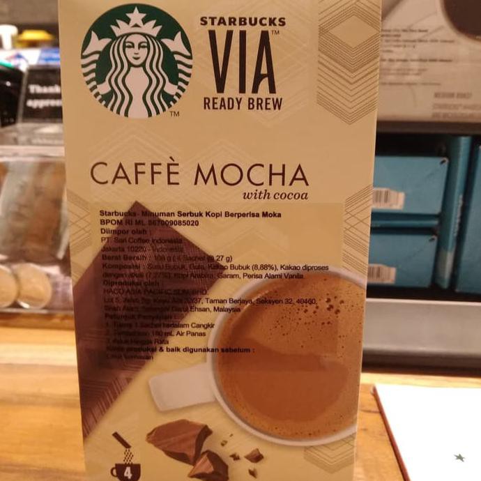 

Starbucks Coffee VIA Caffe Mocha