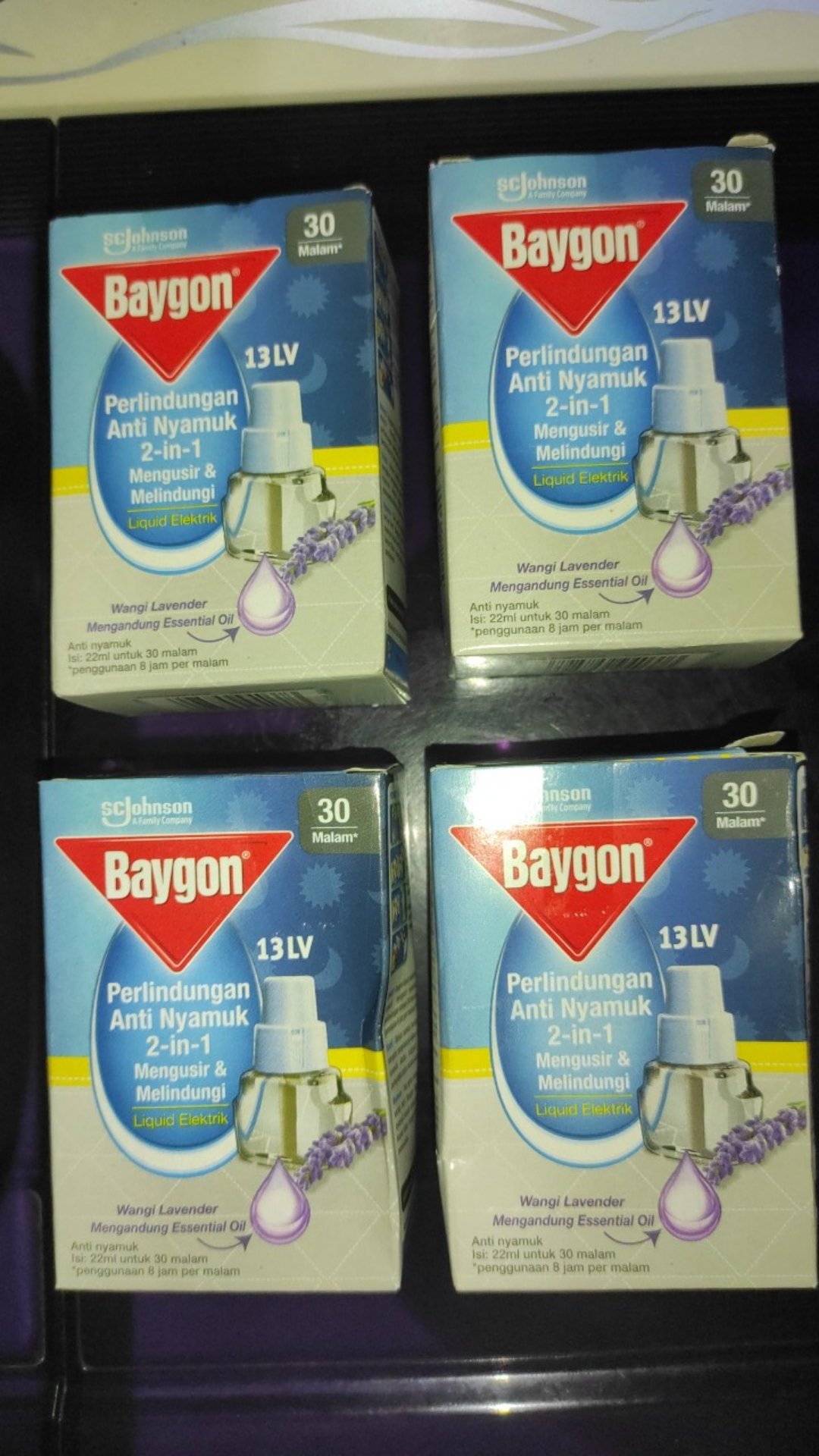 Baygon Liquid Electric Refill Lavender 22 Ml