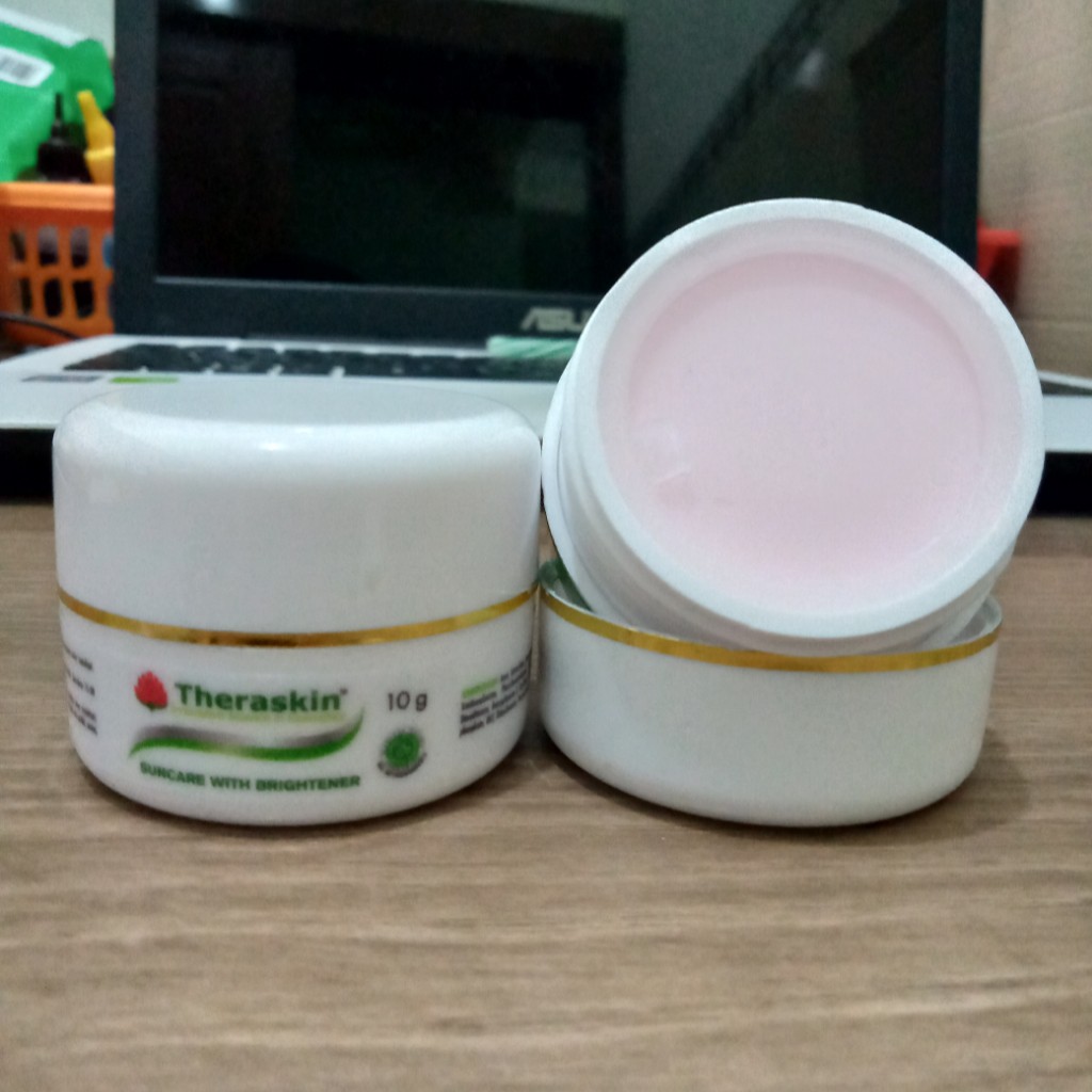 Suncare brightener - suncare with brightener - theraskin suncare with brightener pink