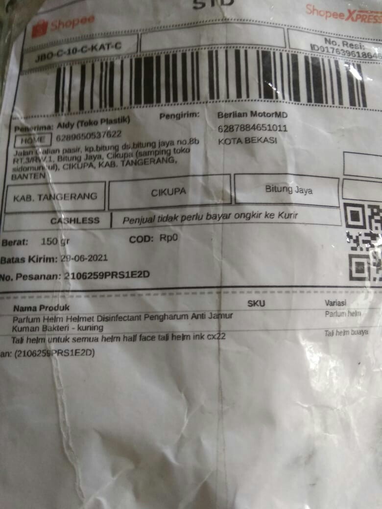 Parfum Helm  Helmet Disinfectant Pengharum Anti Jamur Kuman Bakteri - Kuning