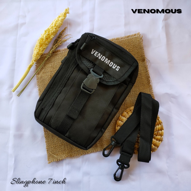 Tas Selempang Pria Venomous Slingphone Clutch Bag - Tas HP Pria Premium