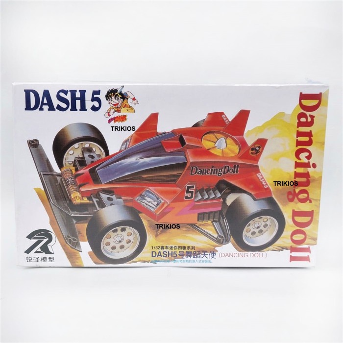 Rep. Tamiya Mini 4wd Merk Ruize Dash 5 Dancing Doll Type 3 Chassis