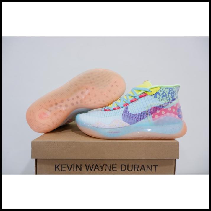 Sepatu Basket Nike Kd12 High Peach Jam