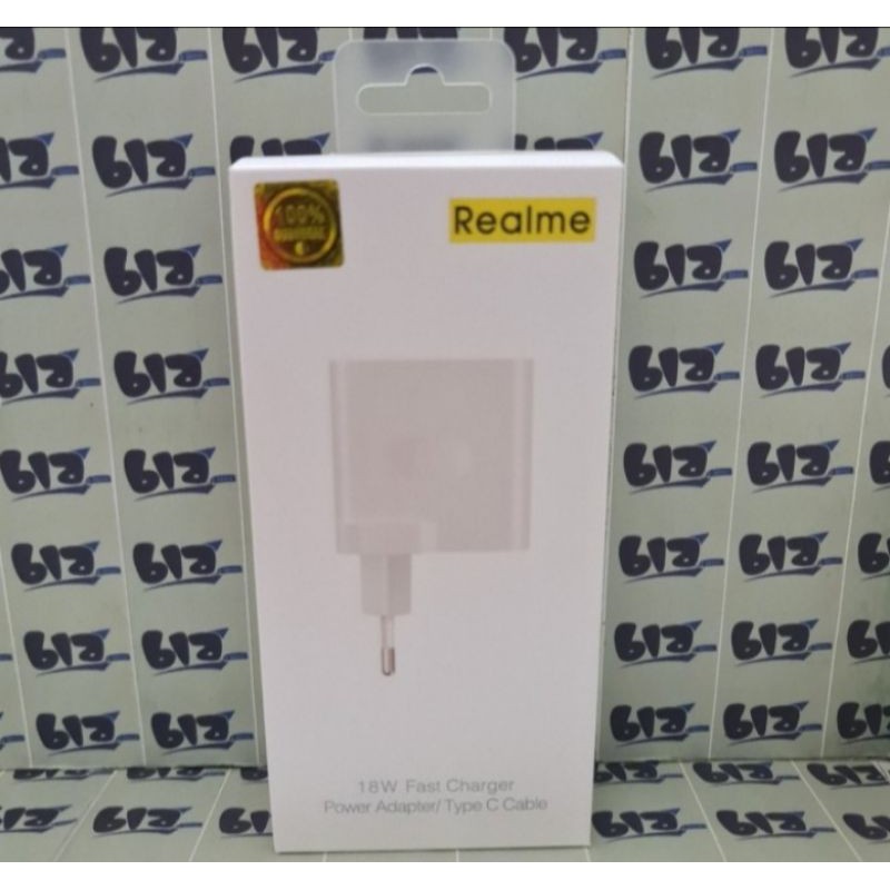 CHARGER REALME C15 FAST CHARGING MICRO USB 18W ORIGINAL