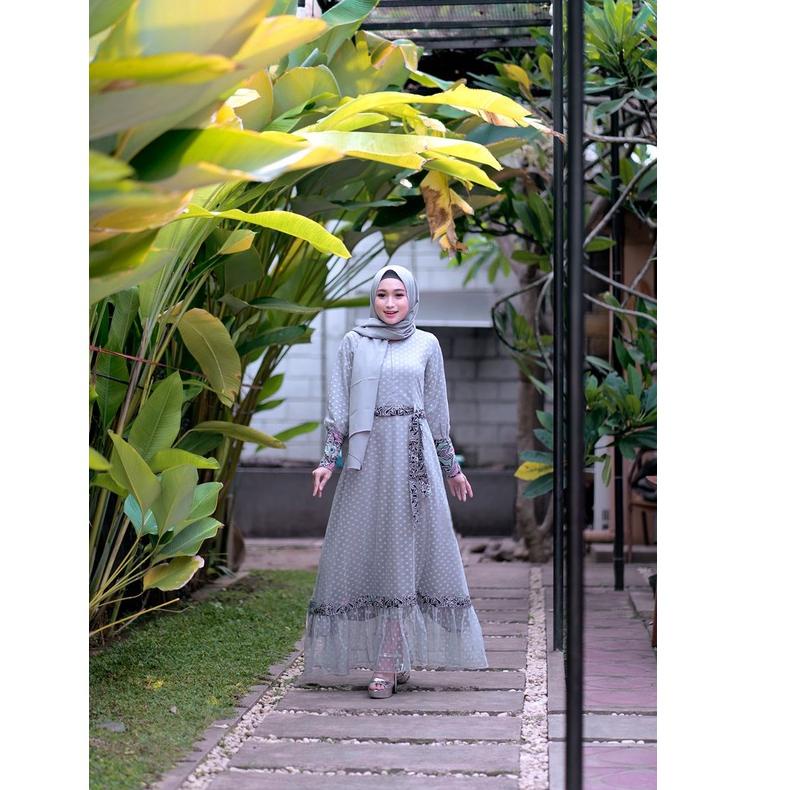 Jangan Ketinggalan order..  Gamis Brukat Couple Terbaru, Gamis Remaja Batik Couple Untuk Kondangan L