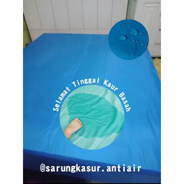 Terlaris cover / sarung kasur / SPREI KASUR ANTI AIR WATERPROOF Viral