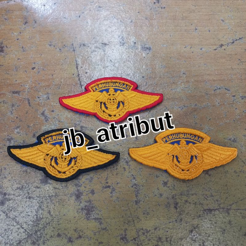 wing perhubungan BORDIR TIMBUL