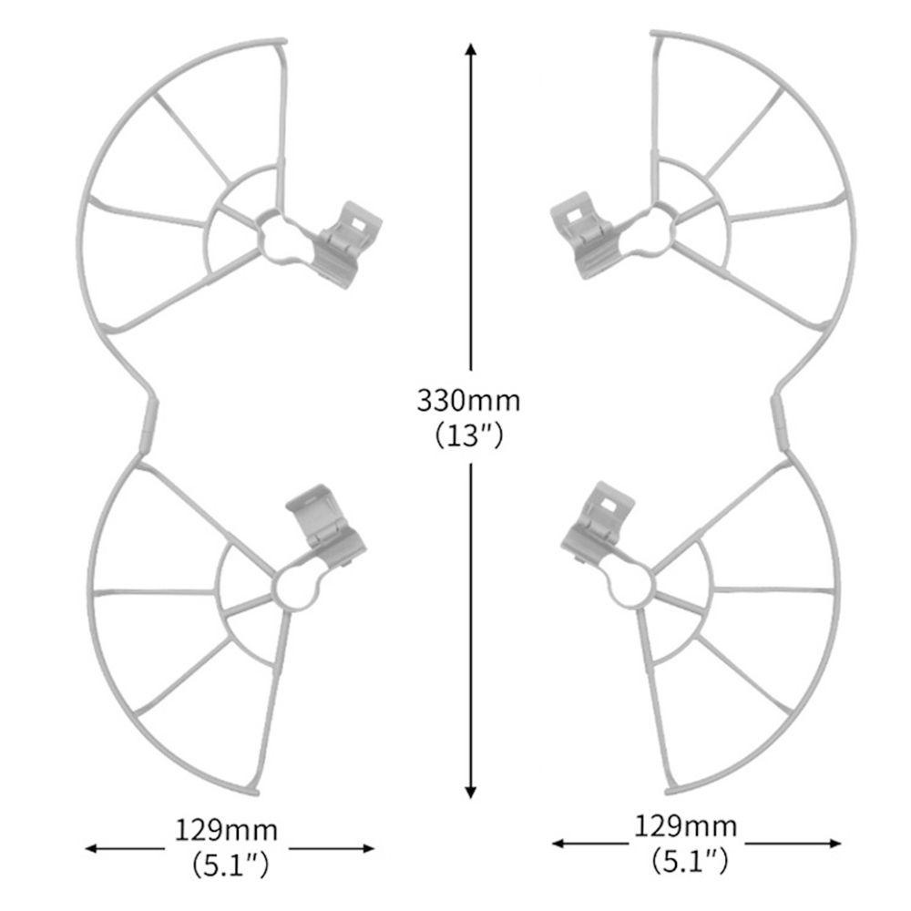 Bumper Drone Pelindung Baling-Baling Atas Untuk Perlindungan Sayap DJI Mini 3pro