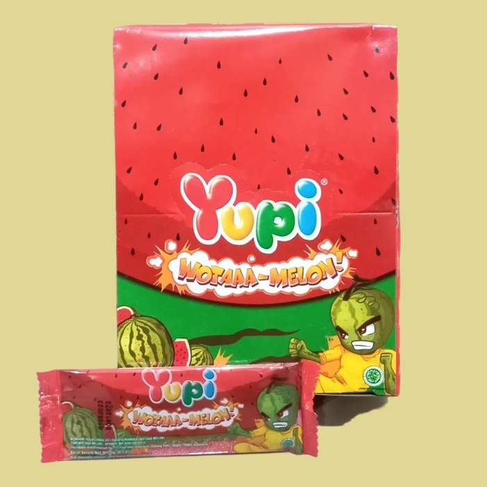 

Yupi Wotta Melon Permen Jelly [24 pcs/box]