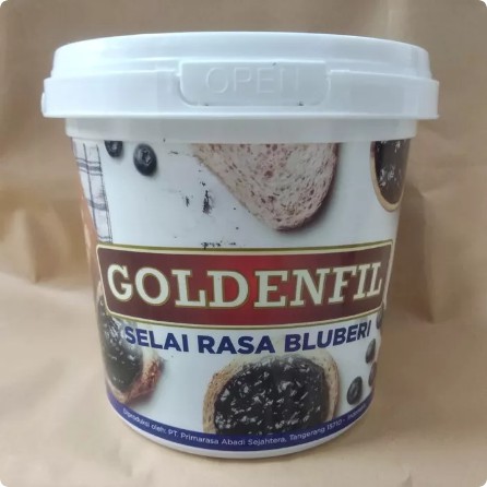 

Goldenfil Blueberry Selai Rasa Blueberi 1 Kg