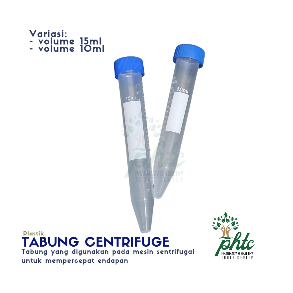 Tabung Centrifuge - Plastik