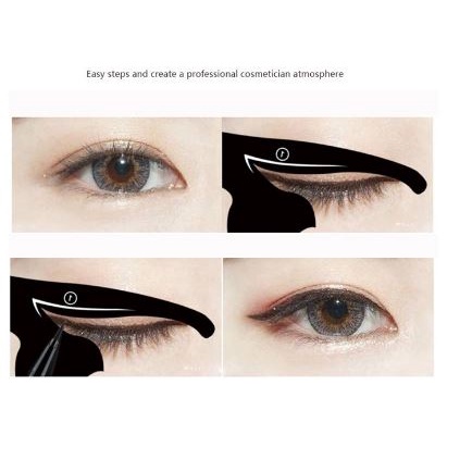 (NCS) Cetakan Cat Line Eye Makeup Cetakan Eyeliner Template Makeup Tools Kit Cat Eyeliner Eyeshadow