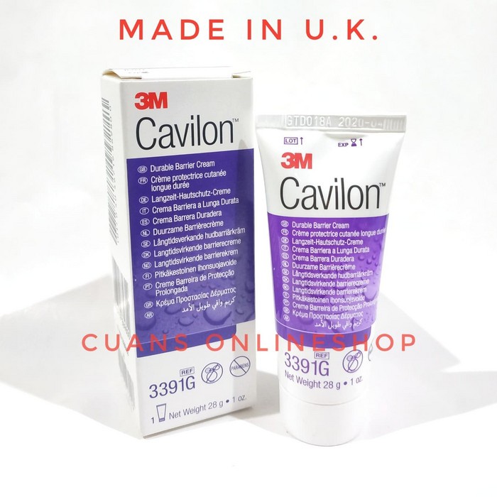 3M Cavilon Barrier Cream 28 Gram Code 3391G. Krim Ruam