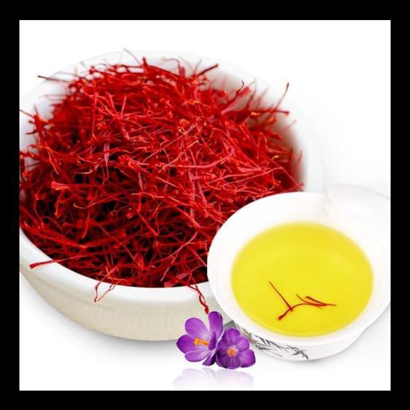 

Terbaru Safron/Putik Bunga Saffron Afganistan 1Gr Super Negin 100%Original