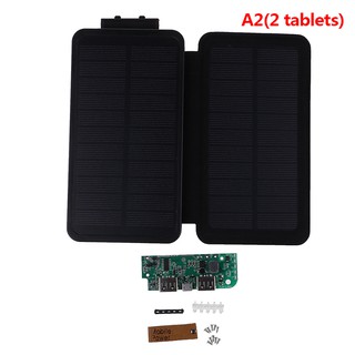 AGAMEN Portable Foldable Solar Panel Charger USB Dual Port