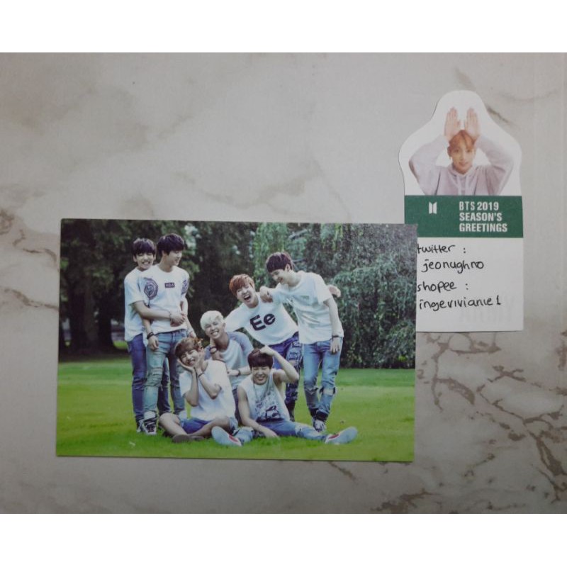 BTS 17520 PHOTOCARD GRUP