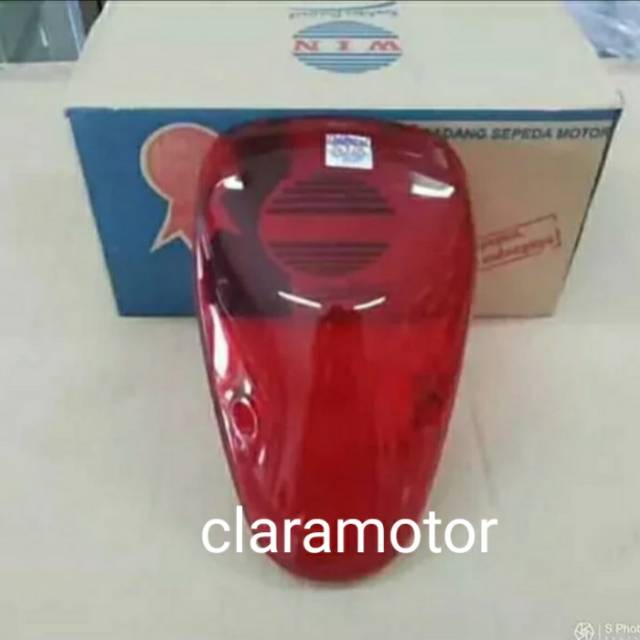 Mika lampu stop belakang motor scoopy karbu