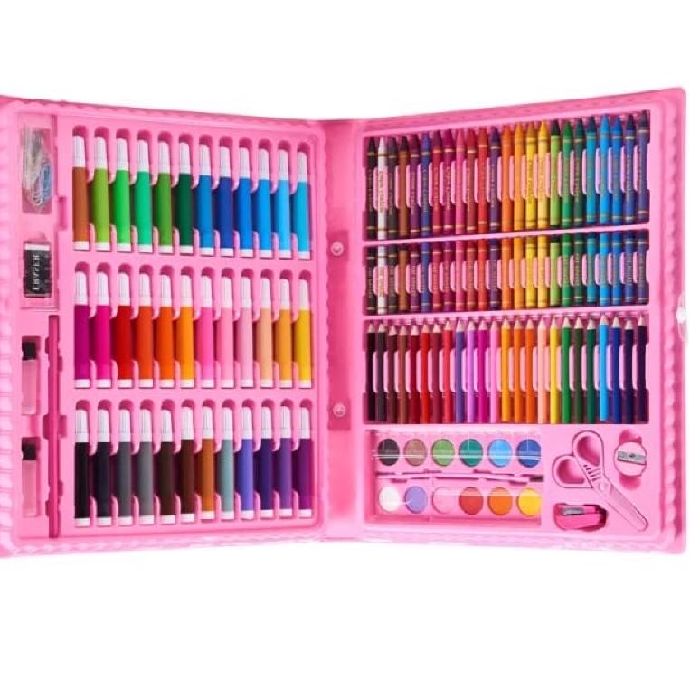 

(Z3U1).. SET CRAYON 150 / 208 PERLENGKAPAN MEWARNAI //Sudah@promo