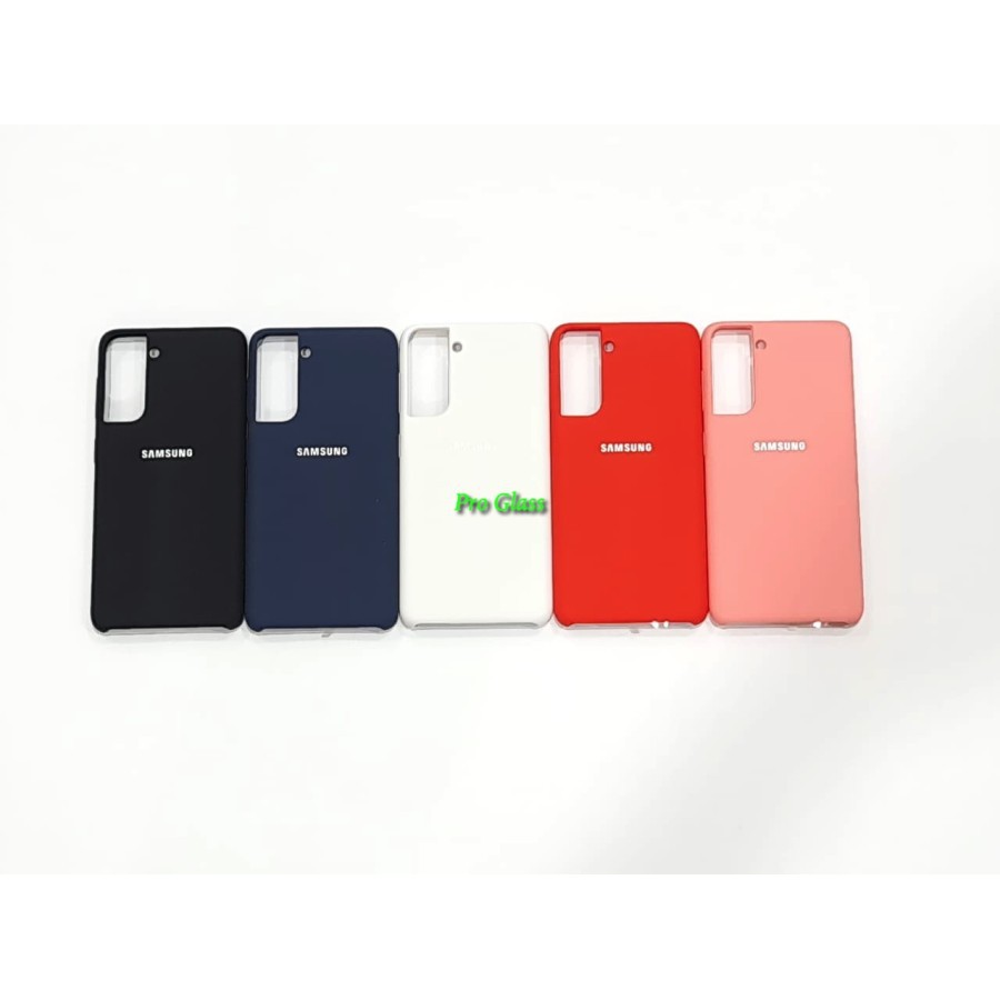 C201 Samsung S21 / S21 PLUS /  S21 ULTRA Original Samsung Silicone Leather Case