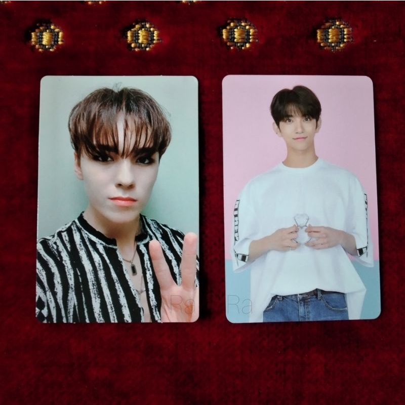 photocard Vernon real black ver + Joshua cargen 4th