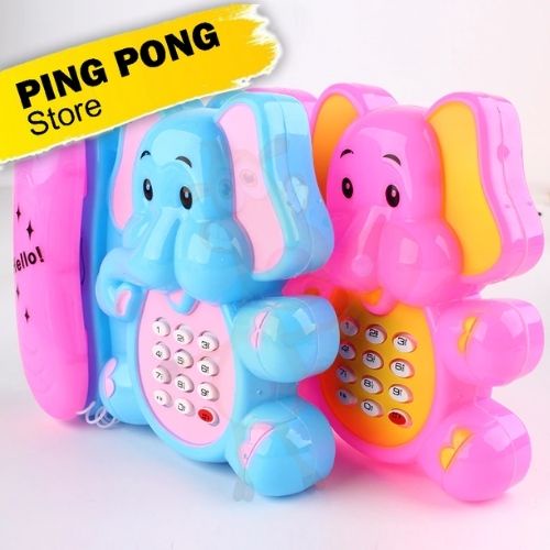 

Telepon Mainan Anak Model Gajah - PING PONG