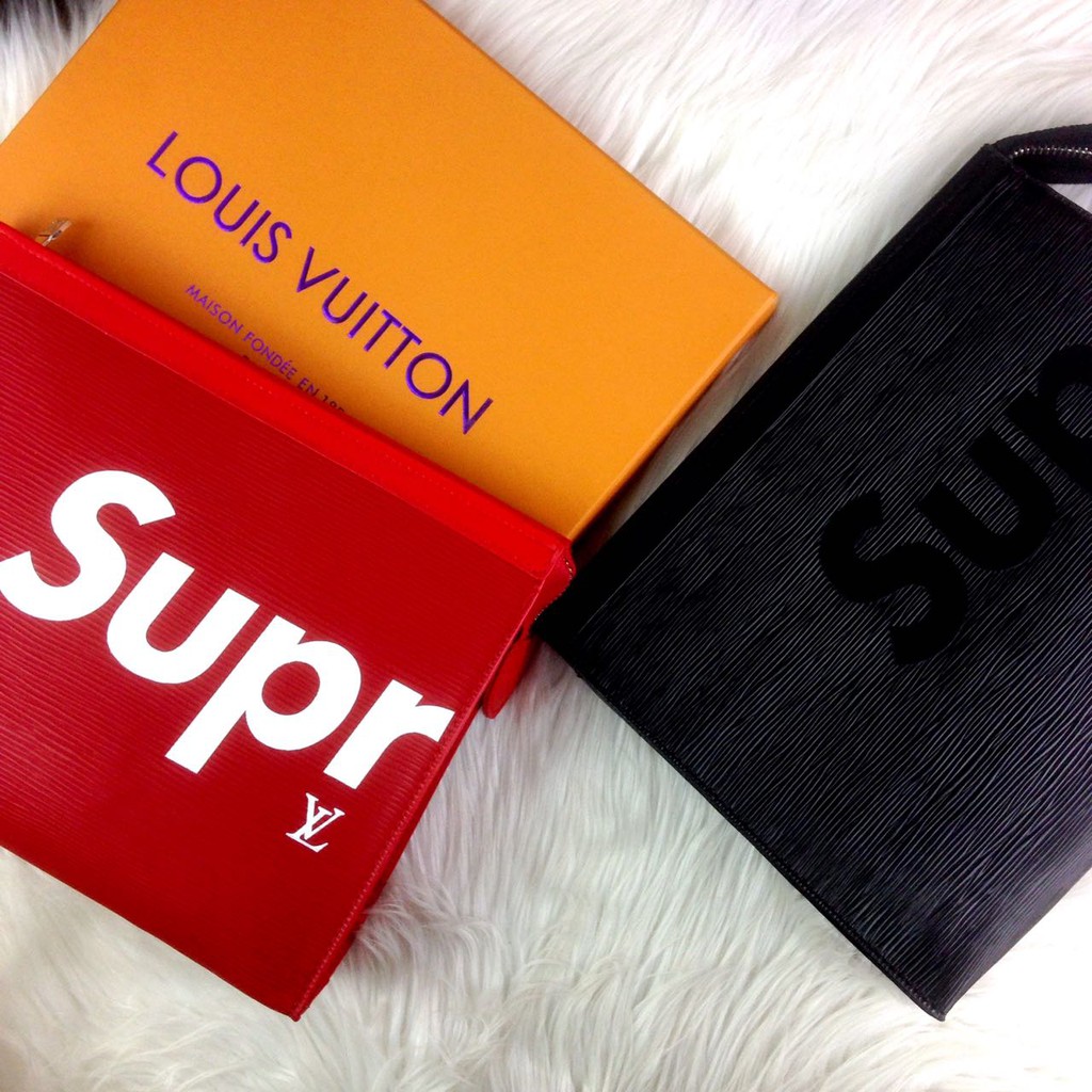 lv x supreme clutch