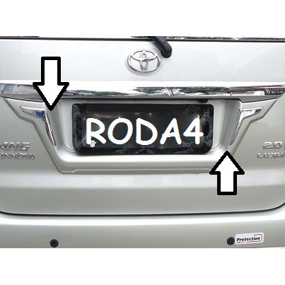 Rear License Ornament Grand Innova 2012-2015