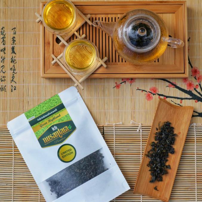 

[[BISA COD]] Green Highland limited edition teh nusantara teh hijau 30 gram TERBARU Kode 1209