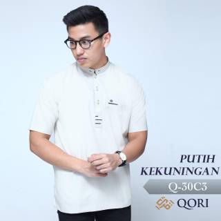  Baju  Koko Pria Lengan Pendek Series Q30 by QORI  Shopee 