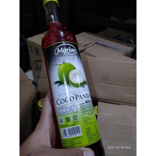 

Sirup Marjan Cocopandan 460 ml