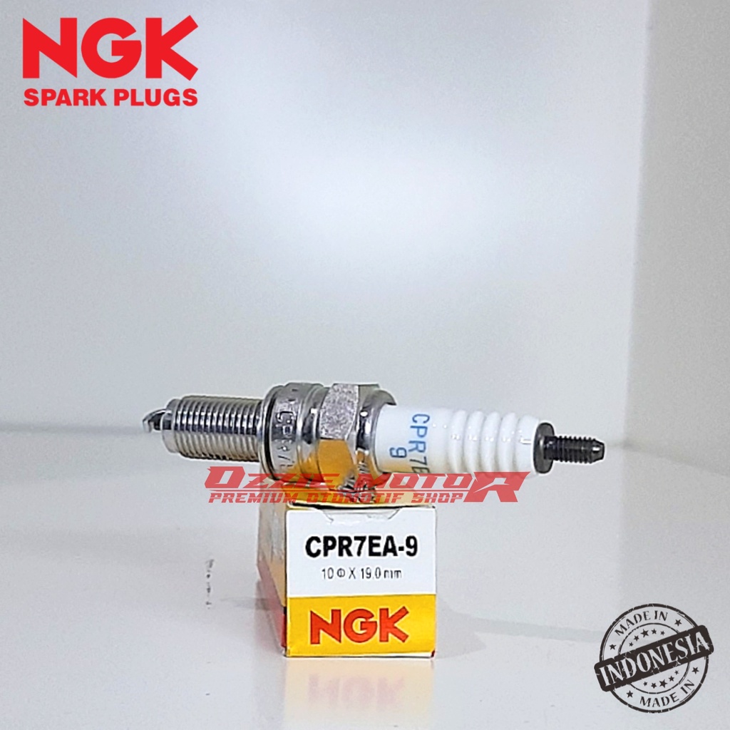 BUSI MOTOR NGK STANDARD CPR7EA-9 ORIGINAL MADE IN INDONESIA