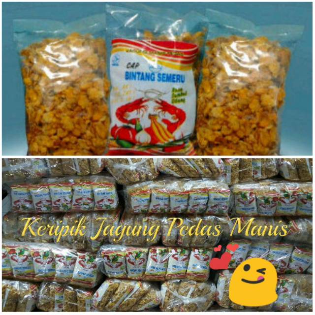 

Kripik Jagung Pedas Manis