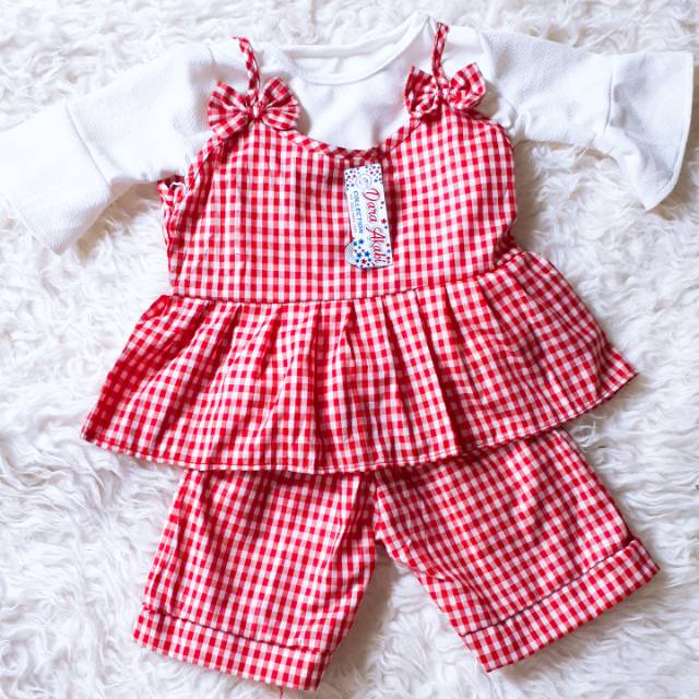 Stelan baju kodok rompi bahan katun Stelan baju anak Stelan baju kodok rompi bahan katun Stelan baju anak