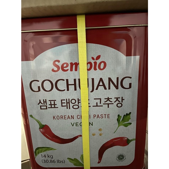 

Sempio Gochujang 14Kg/ Cabe Pasta/ Saus Sambal Murah Korea