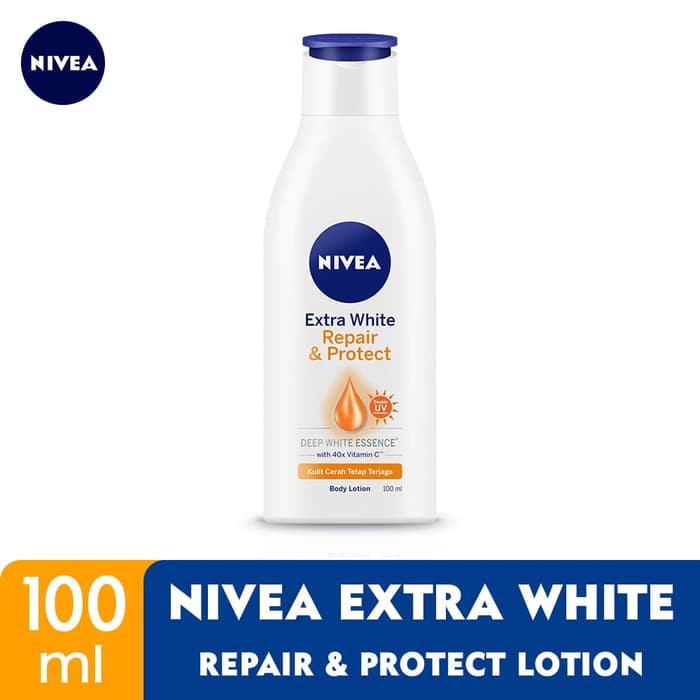 NIVEA EXTRA WHITE REPAIR &amp; PROTECT BODY SPF15 LOTION 100ML