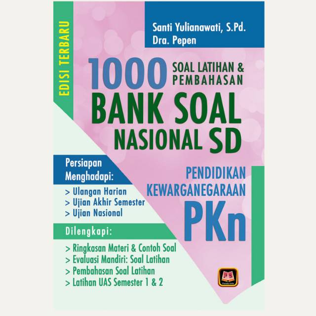 Bank Soal Nasional Sd Pendidikan Kewarganegaraan Pkn 1000 Soal Latian Dan Pembahasan Shopee Indonesia