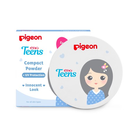 PIGEON TEENS Compact Powder + UV Protection 14gr | Full / Refill
