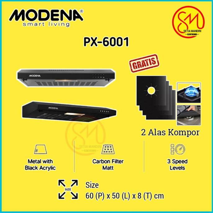 COOKER HOOD MODENA PX 6001
