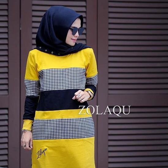 ❁ Baju tunik terbaru Zolaqu Tunik Baju atasan tunik wanita ✿