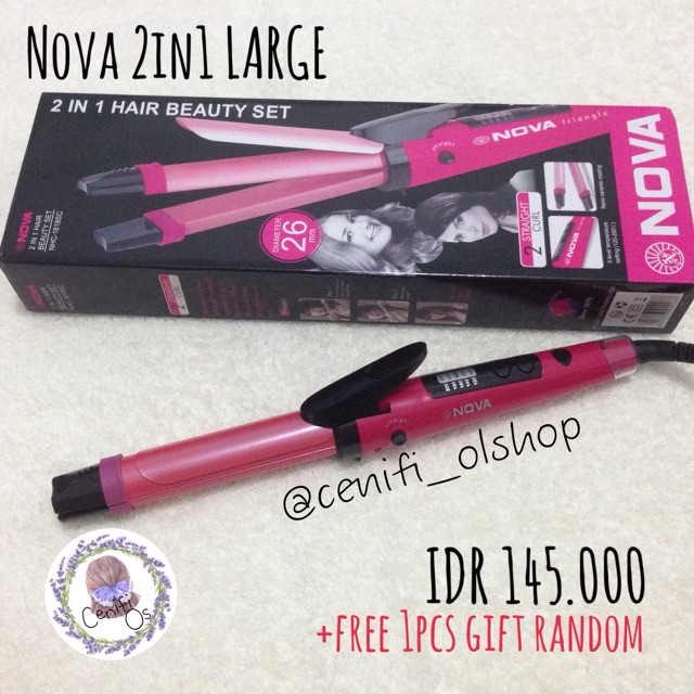 cenifi olshop CATOK  NOVA  NHC 1818 2  IN 1  HAIR  BEAUTY  SET   cenifi olshop CATOK  NOVA  NHC 1818 2  IN 1  HAIR  BEAUTY  SET