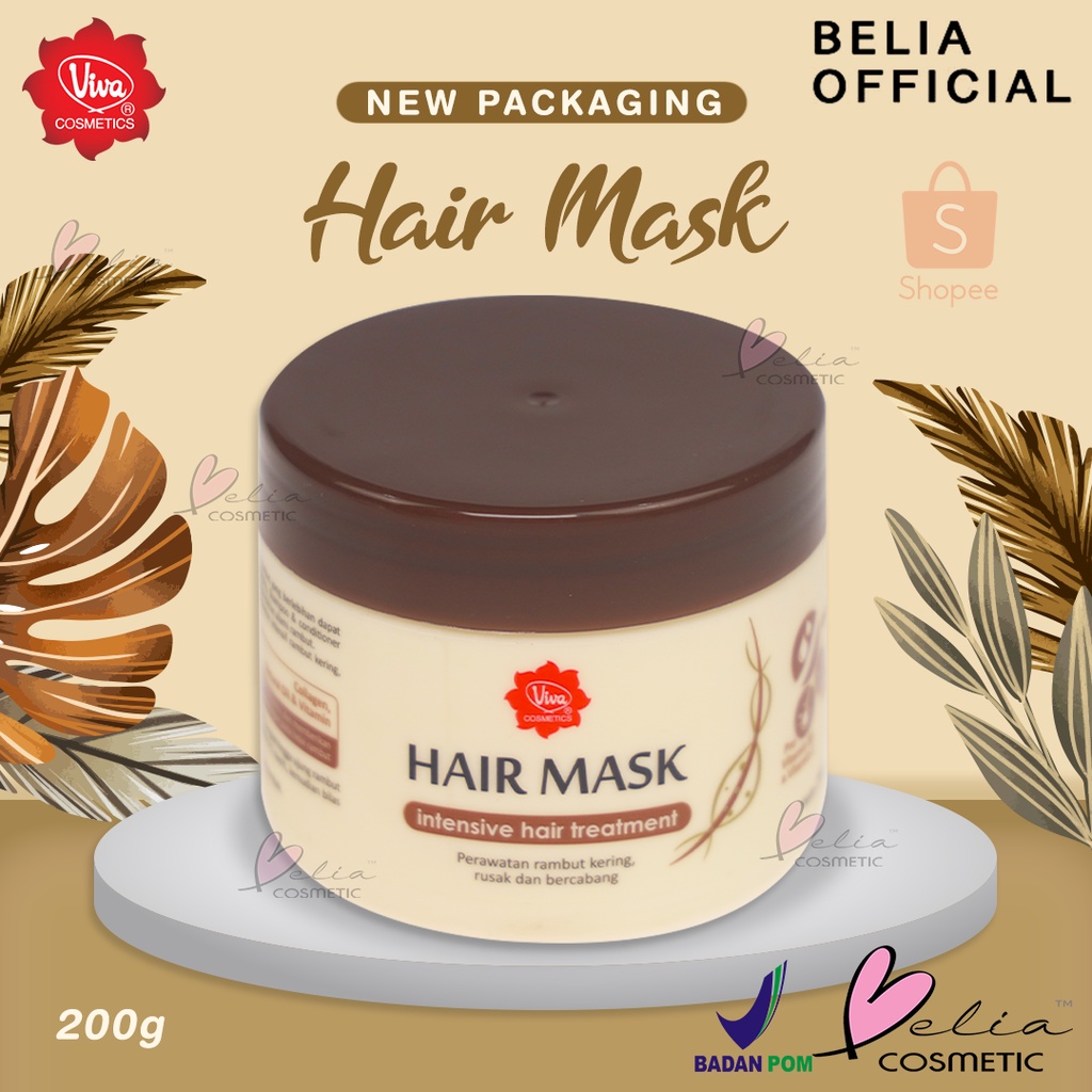 ❤ BELIA ❤ Viva Hair Mask 200g Halal