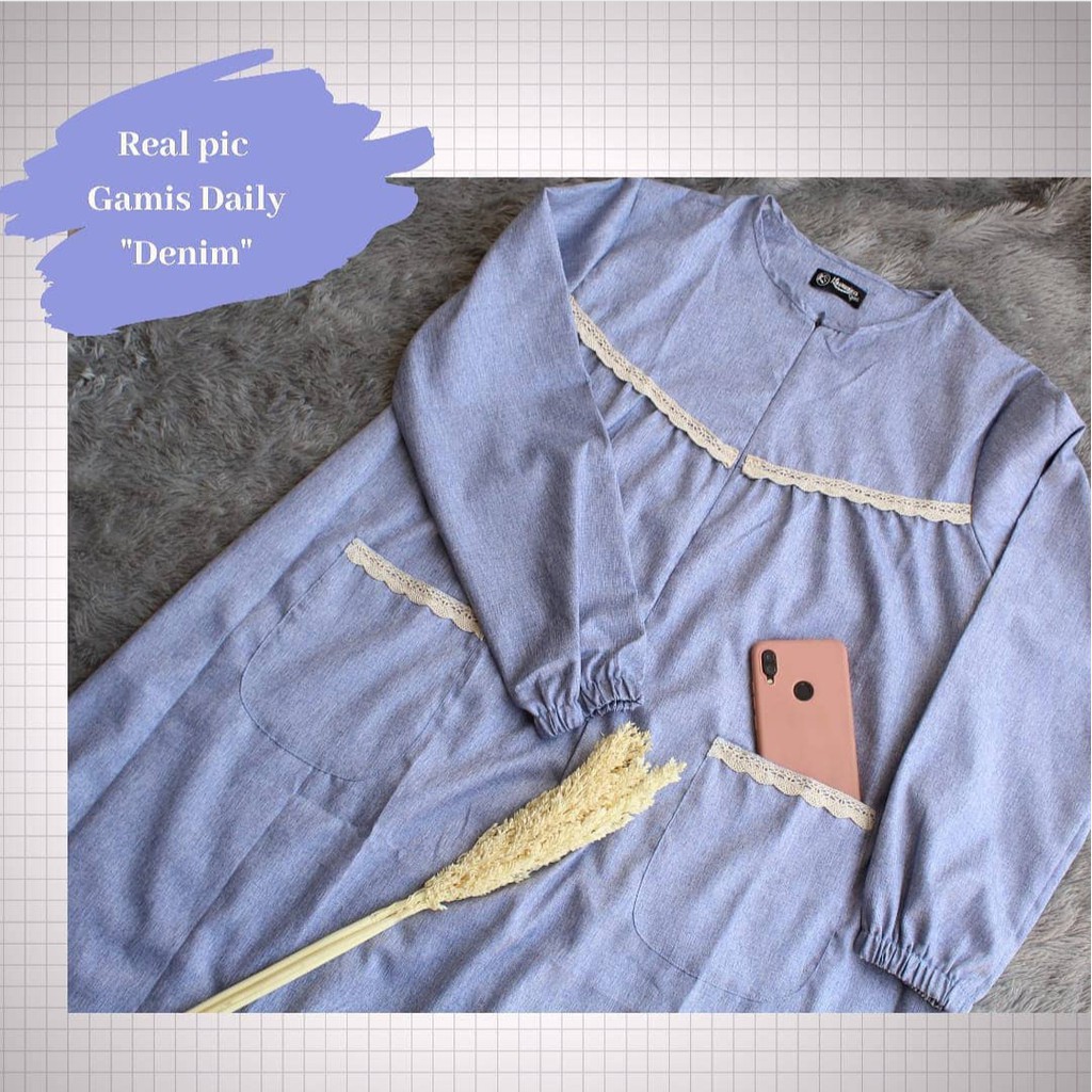 (free parfum)Gamis polos renda brand &quot;اجتهد &quot;bahan Madinah FODU