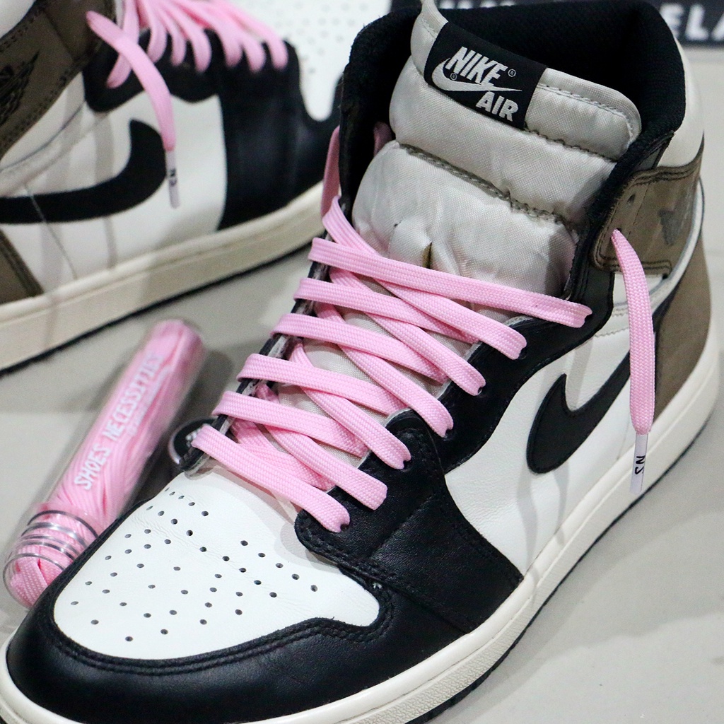 SOFT PINK Edition - Tali Sepatu - Shoelaces - Laces 100CM &amp; 125CM