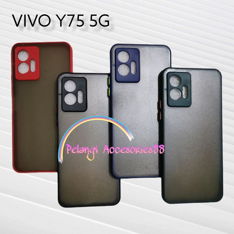 CASE VIVO Y75 5G / T1 5G SOFTCASE CASE DOVE CASE FULL COLOUR